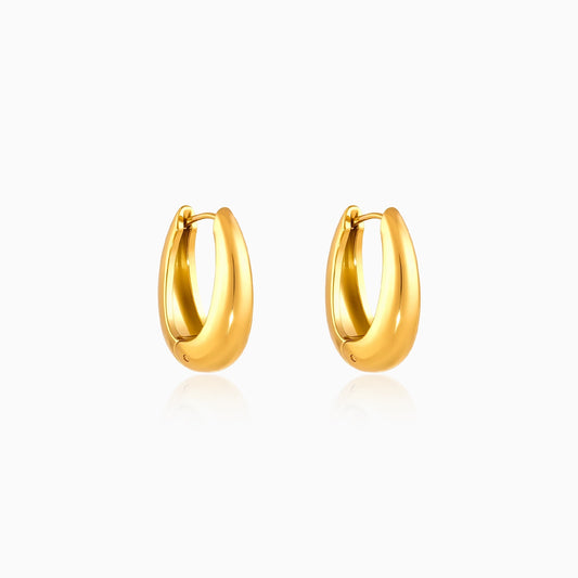 U-Shaped Plain Earrings