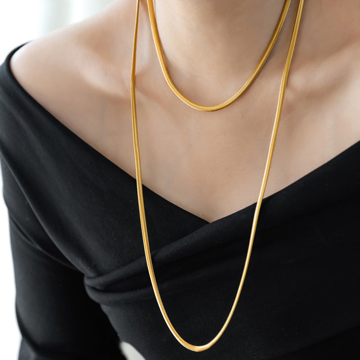 Hypoallergenic Snake Chain Necklace