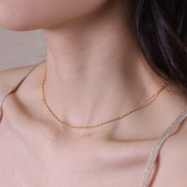 Maillard Style Natural Stone Necklace Set