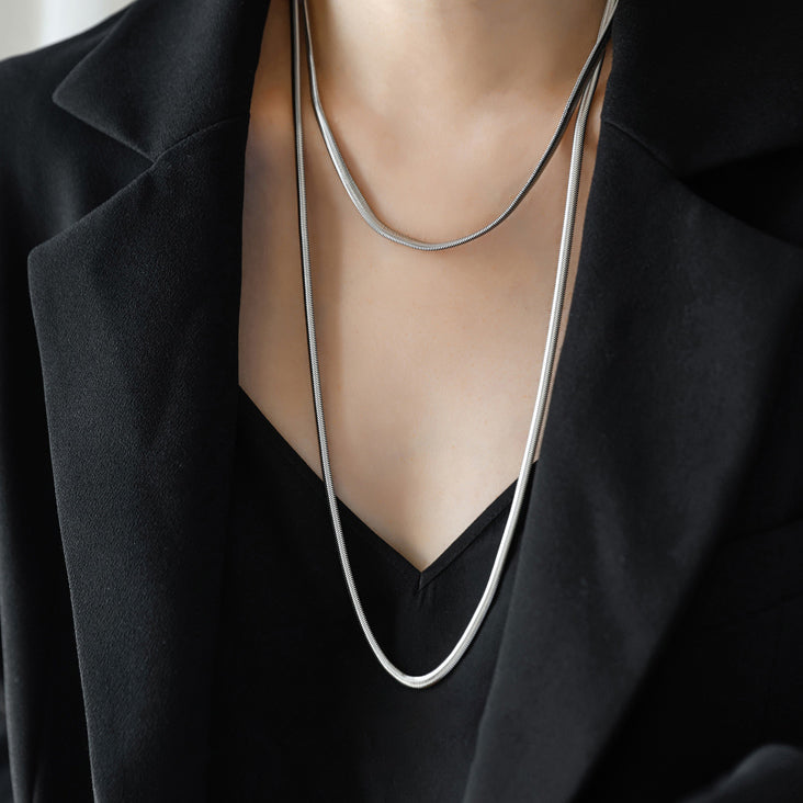 Hypoallergenic Snake Chain Necklace