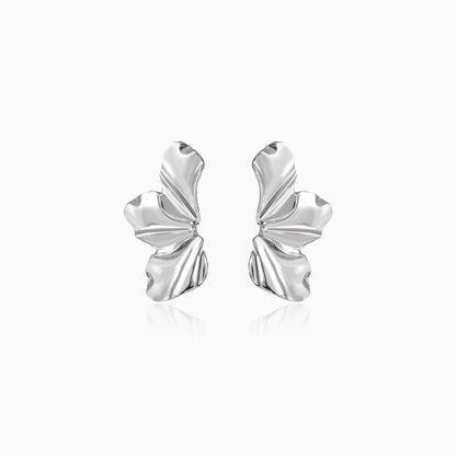 Irregular Floral Statement Earrings