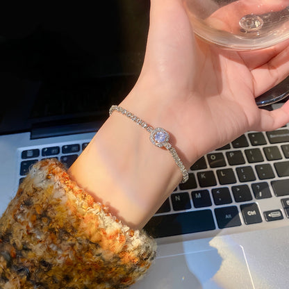 Dainty Shine Halo Bracelet