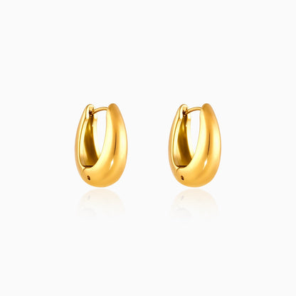 U-Shaped Plain Earrings