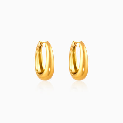 U-Shaped Plain Earrings