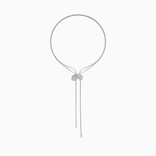 Double-Layer Platinum Plated Necklace