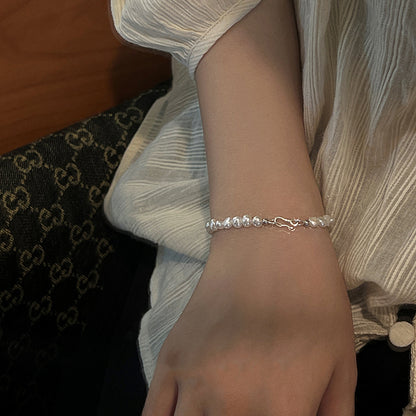 S925 Baroque Pearl Bracelet