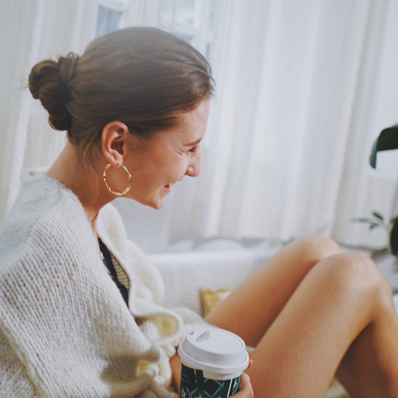 Irregular Hoop Earrings