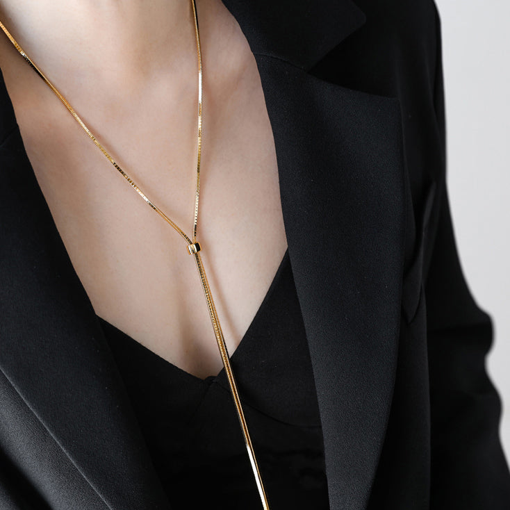 Hypoallergenic Sliding Necklace