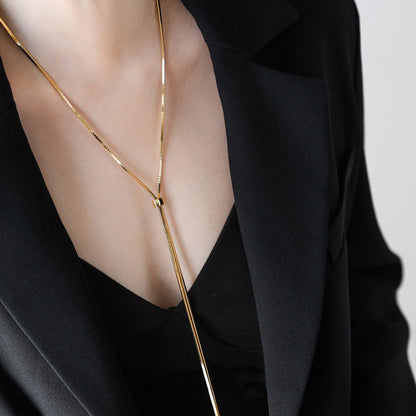 Hypoallergenic Sliding Necklace