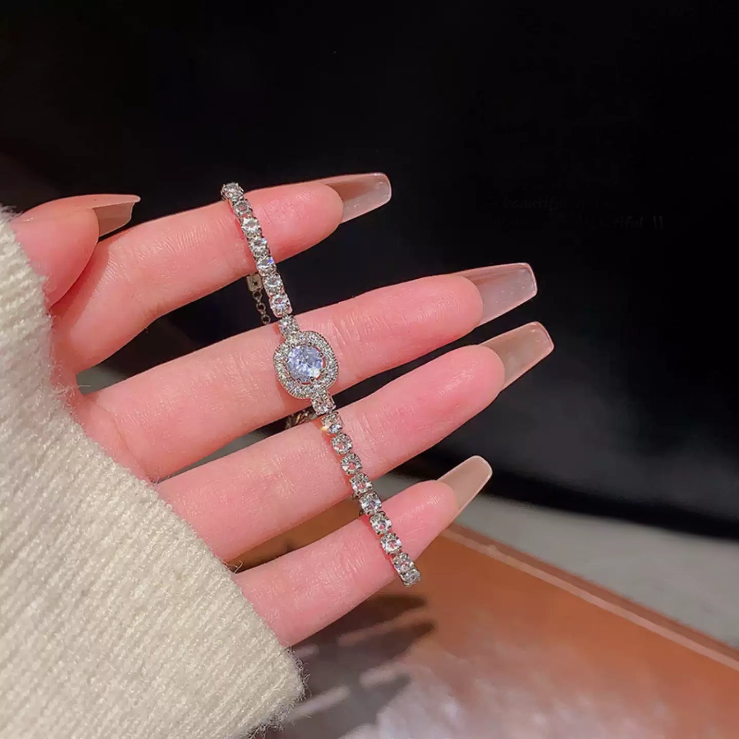 Dainty Shine Halo Bracelet