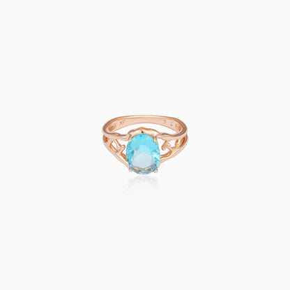 Blue Mirage Ring