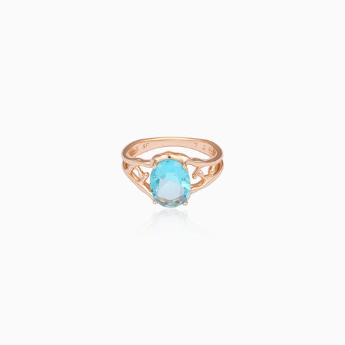Blue Mirage Ring