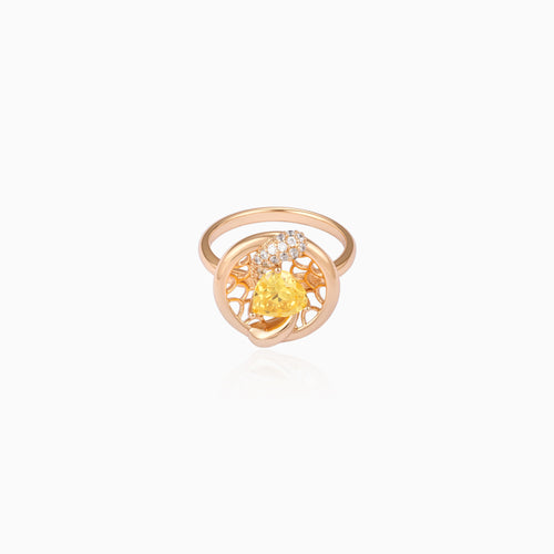 Radiant Blossom Ring