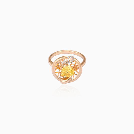 Radiant Blossom Ring