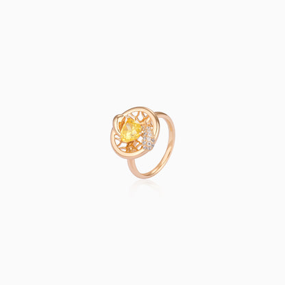Radiant Blossom Ring