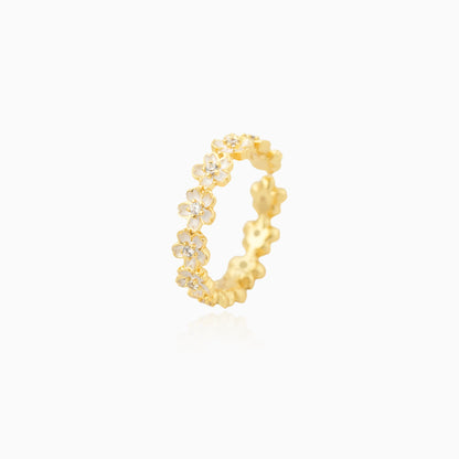 Chic Blossom Open-ended Ring