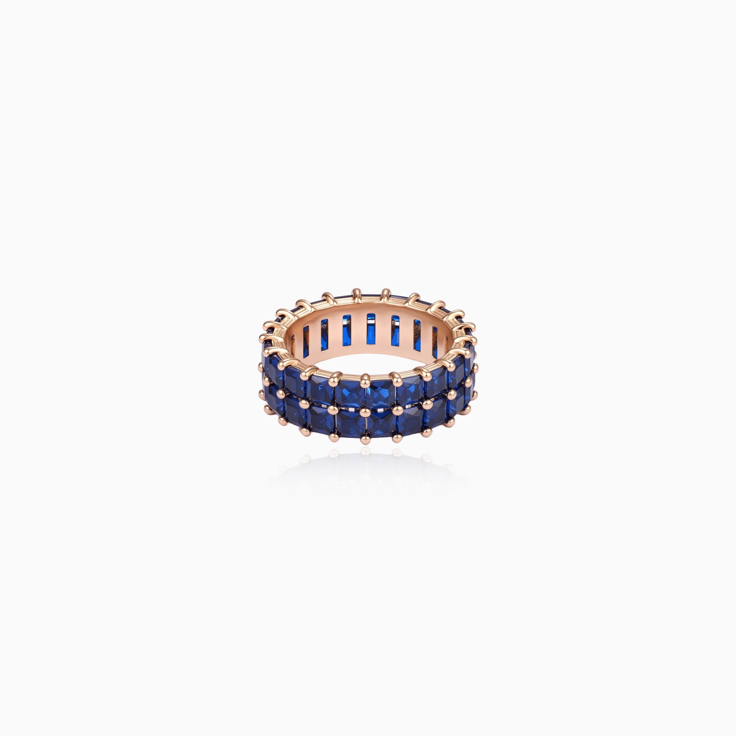 Blue Eternity Band Ring