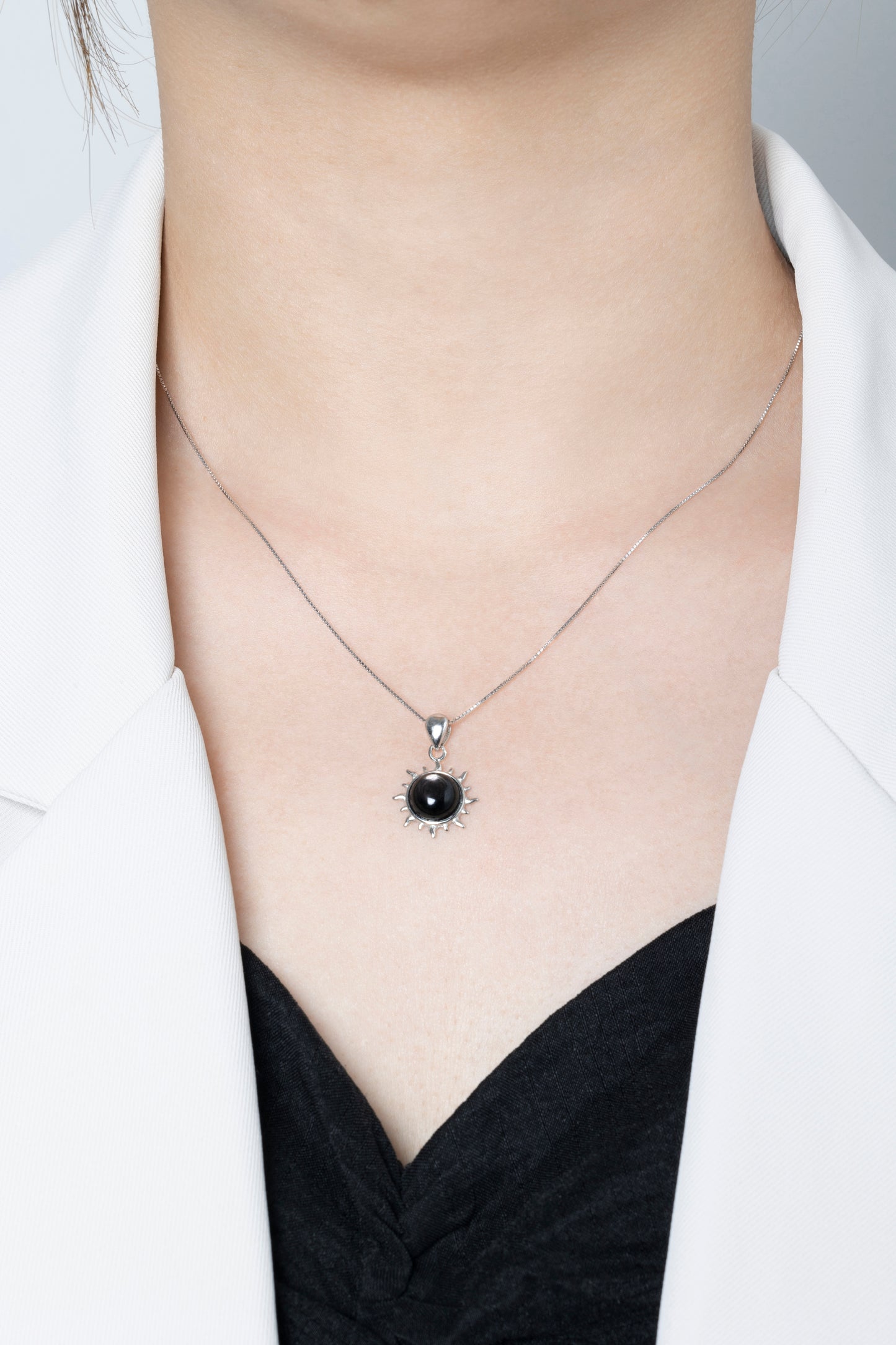 Black Tourmaline Fortune EmpowermEnt Pendant