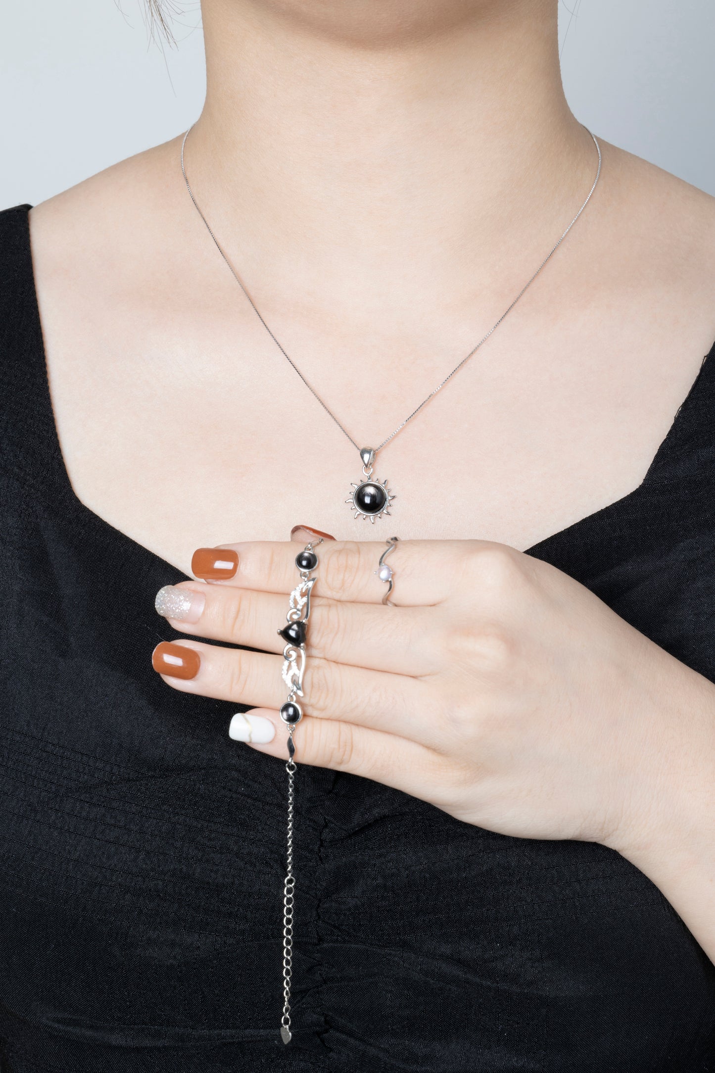 Black Tourmaline Fortune Blessing Bracelet