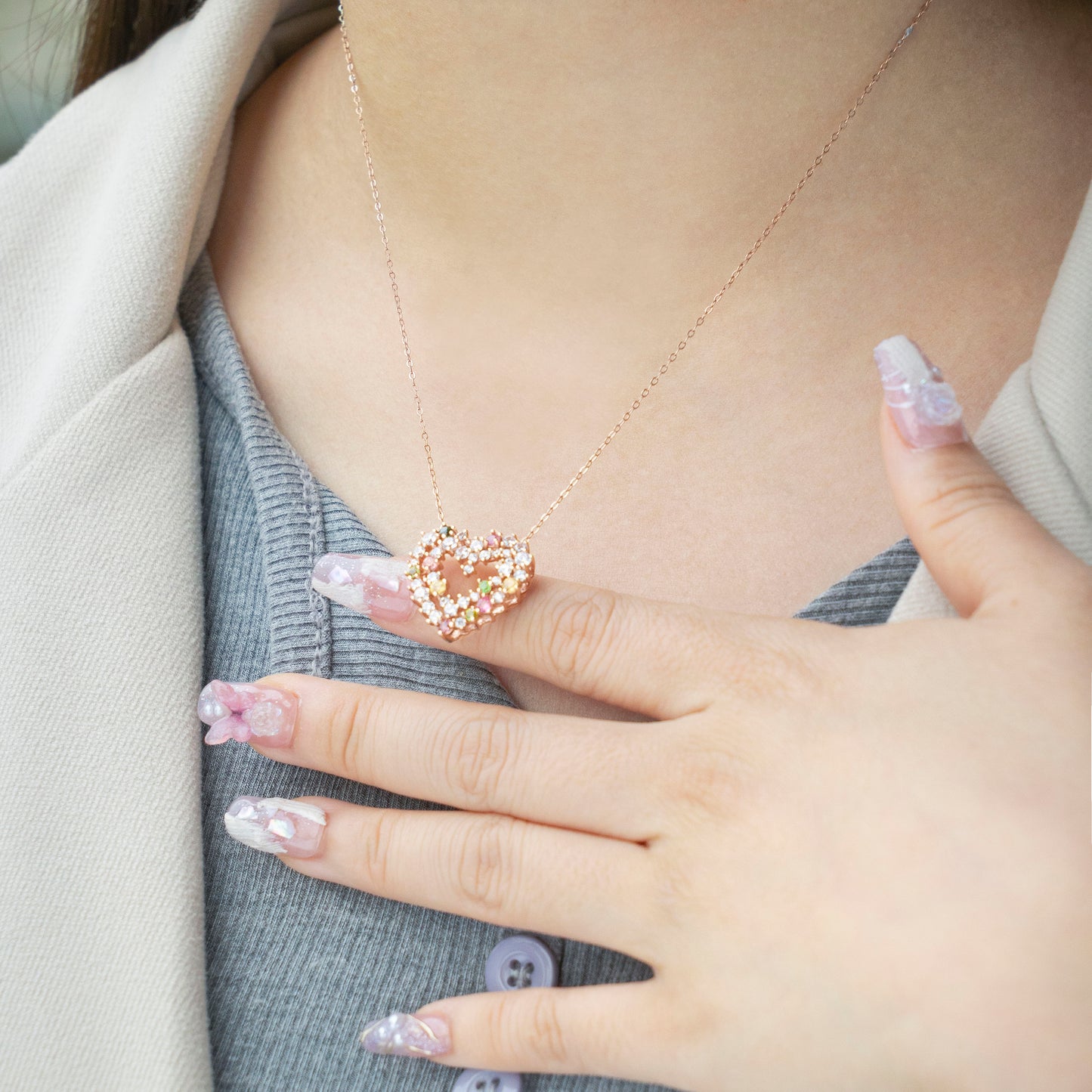 Tourmaline Star Empowers Love Pendant