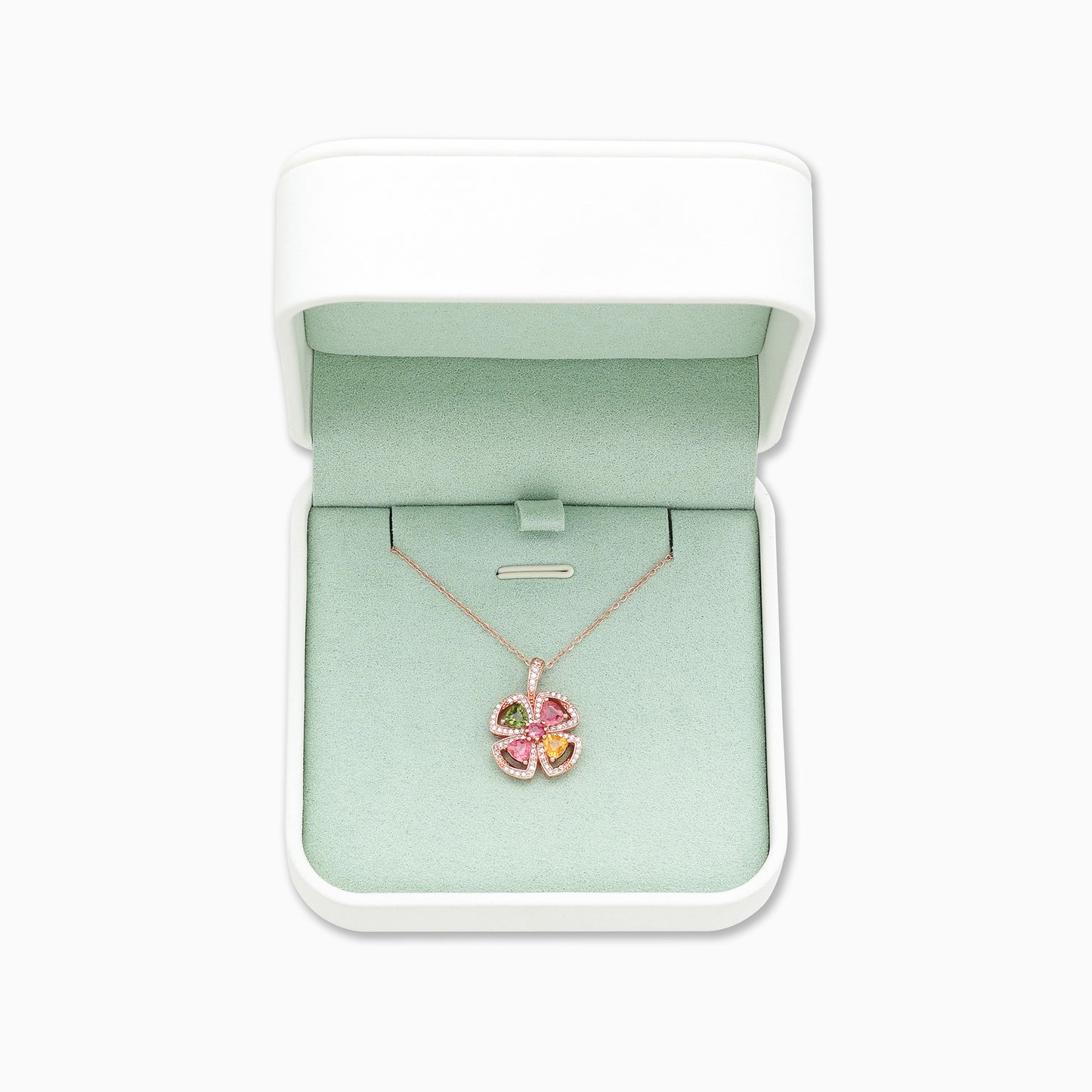 Tourmaline Lucky Empowering Love Pendant