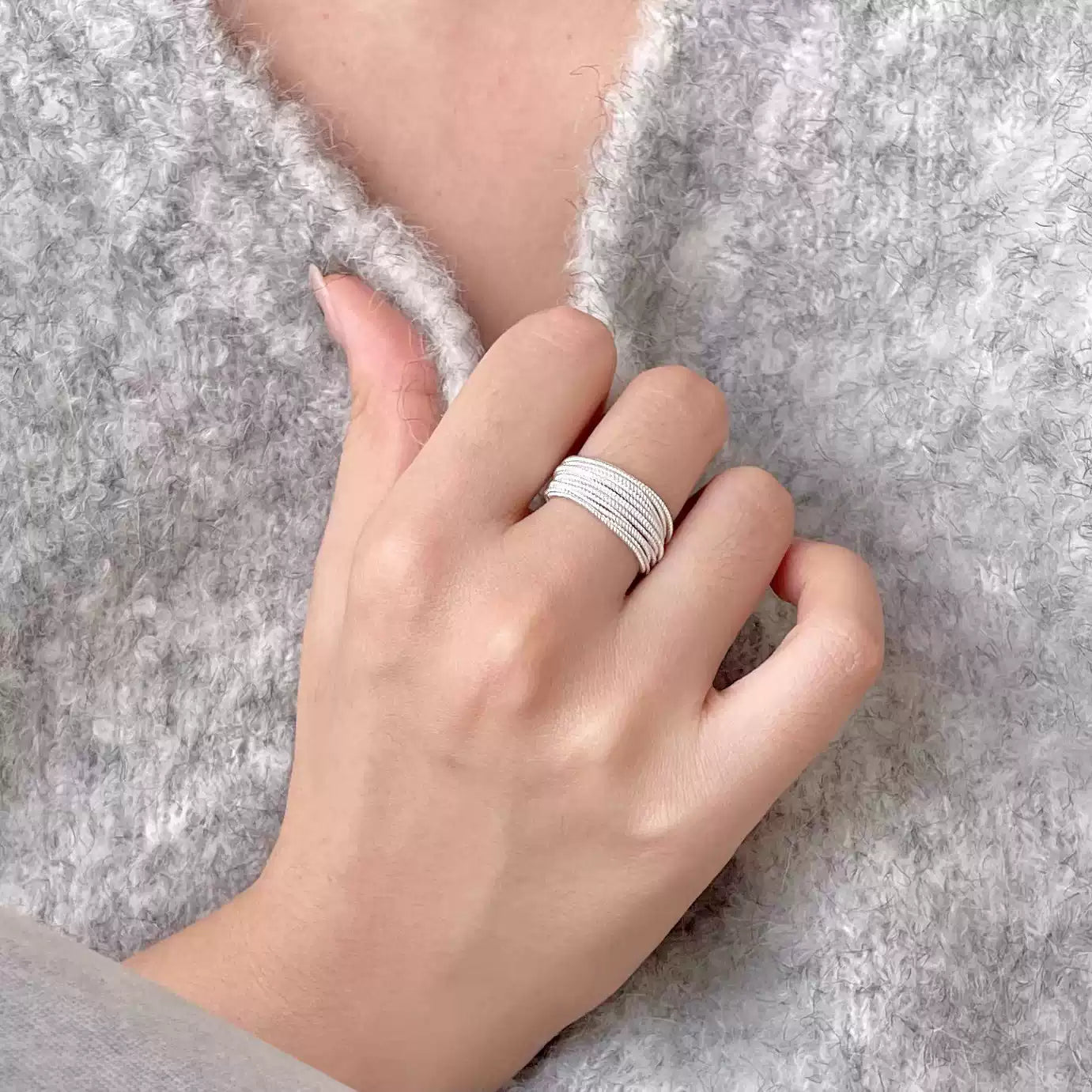 Multi-Strand Braided Ring