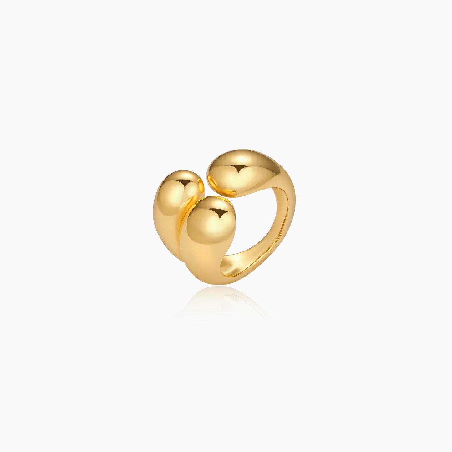 Irregular Abstract Sculptural Ring