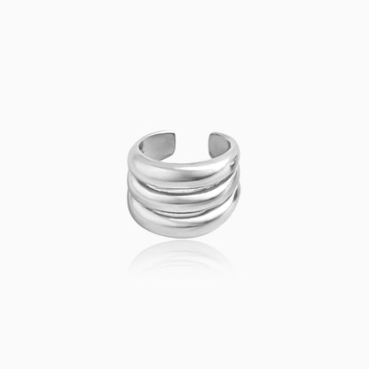 Triple Band Stacked Ring