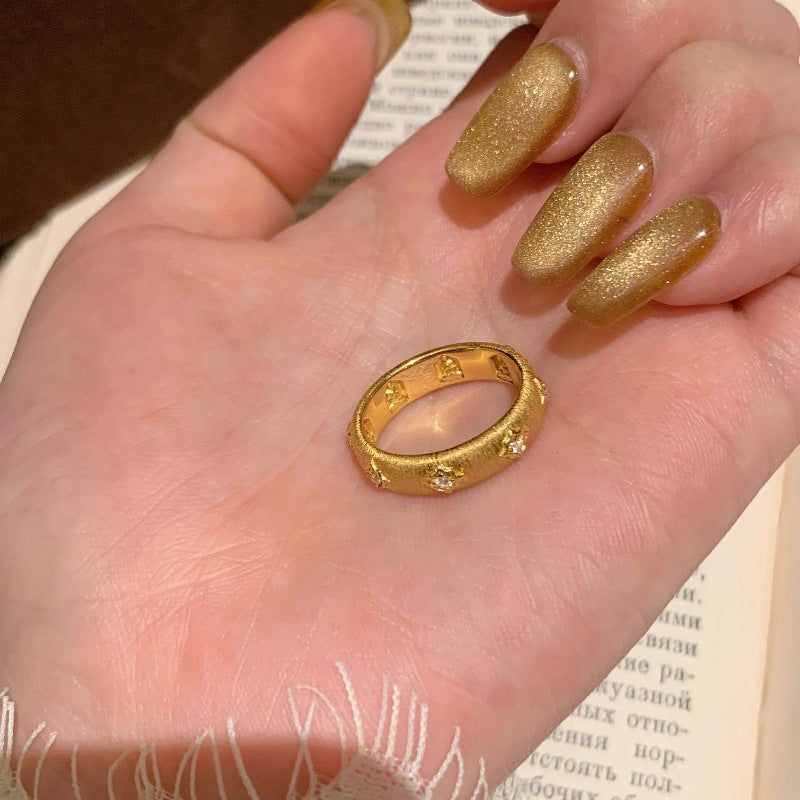 Starburst Aura Buddha Ring