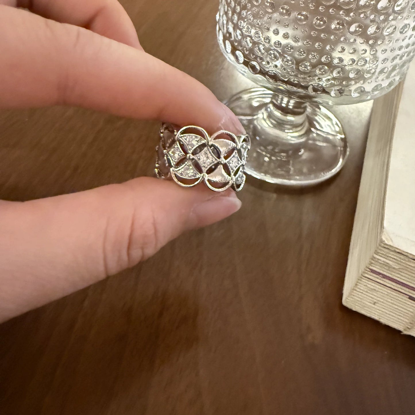 Interlace Bloom Ring