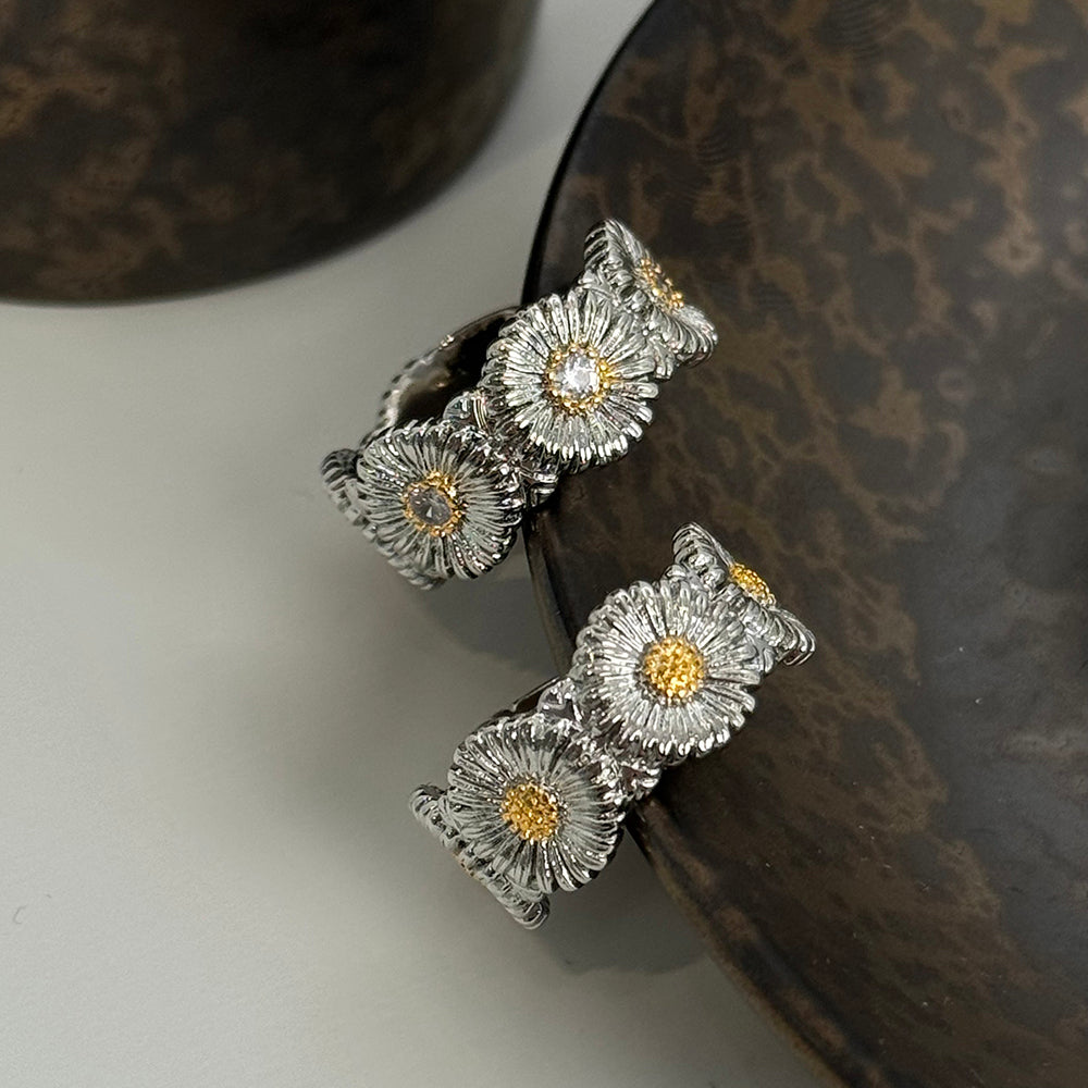 Daisy Garden Band Ring