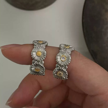 Daisy Garden Band Ring
