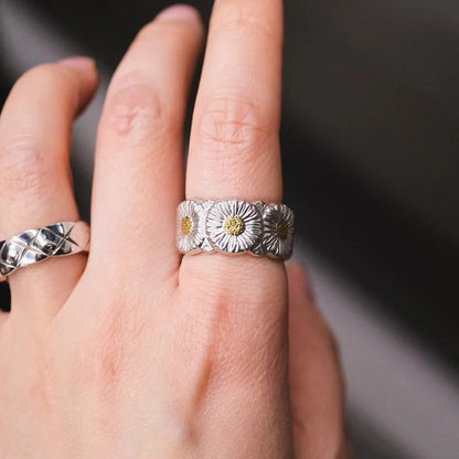 Daisy Garden Band Ring