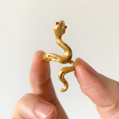 Serpent Wrap Ring