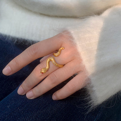 Serpent Wrap Ring