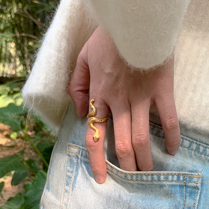 Serpent Wrap Ring