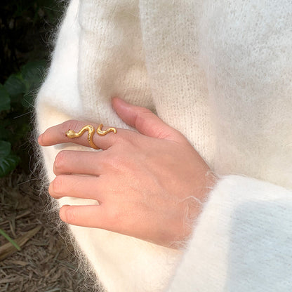 Serpent Wrap Ring
