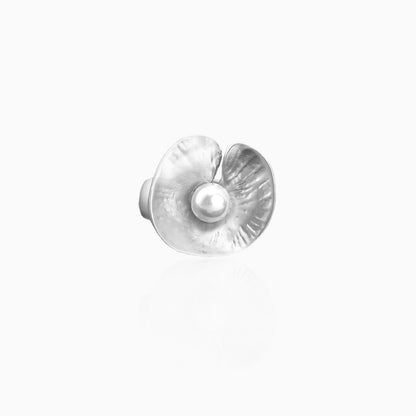 Adjustable Pearl Bloom Ring