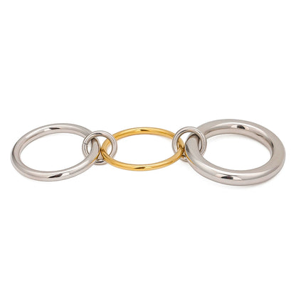 Triple Interlock Ring