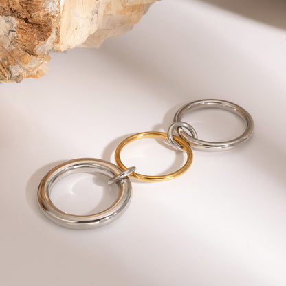 Triple Interlock Ring