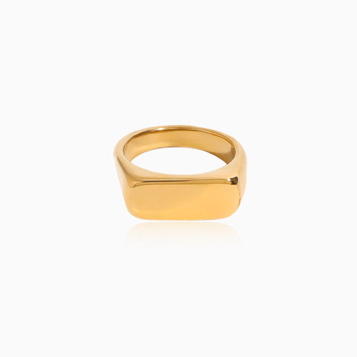 Modern Square Signet Ring