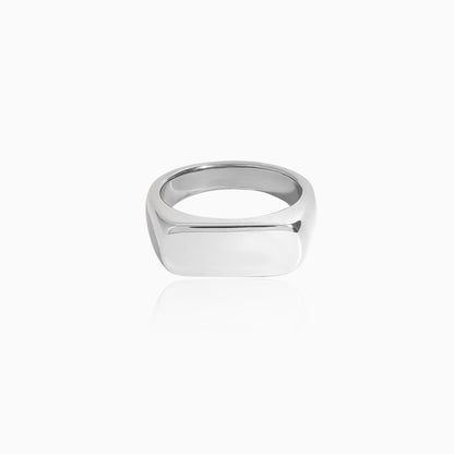 Modern Square Signet Ring