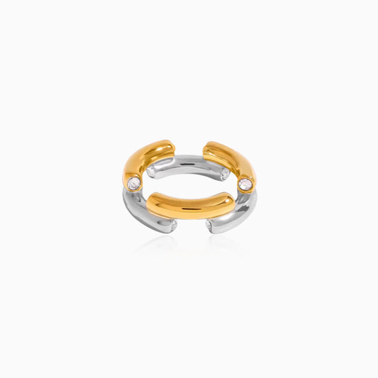 Dual-Tone Segment Glow Ring