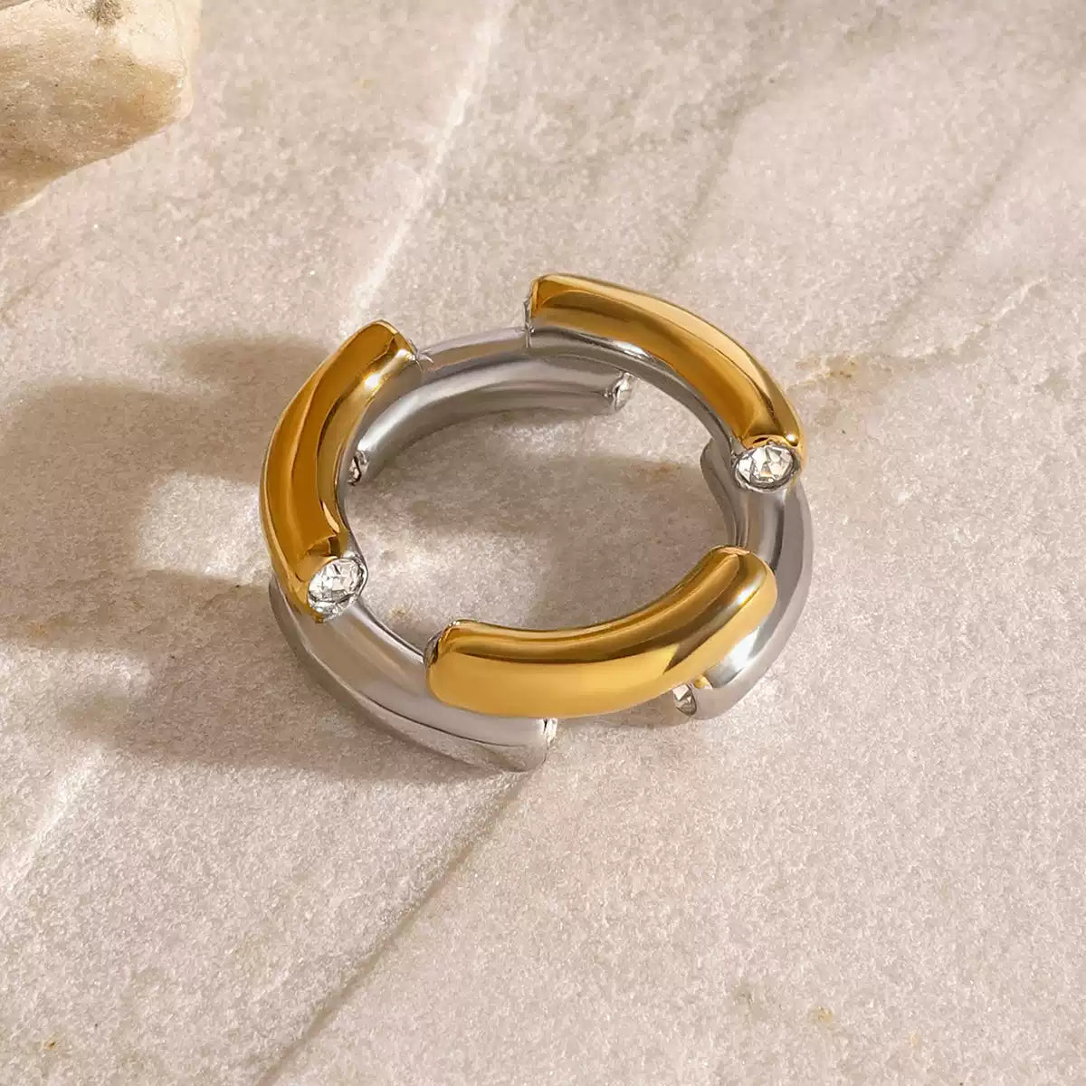 Dual-Tone Segment Glow Ring