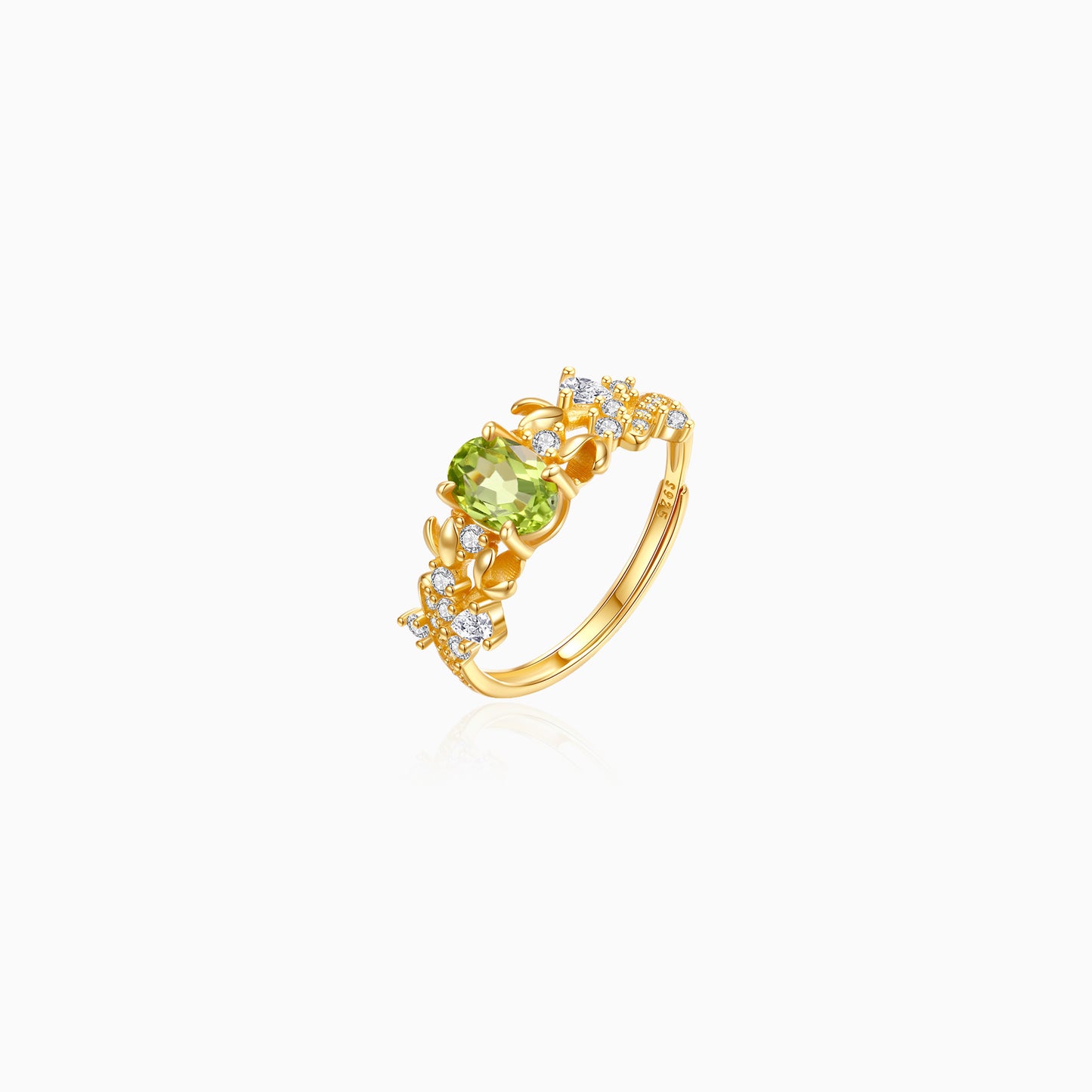 Garden Floral Vine Ring