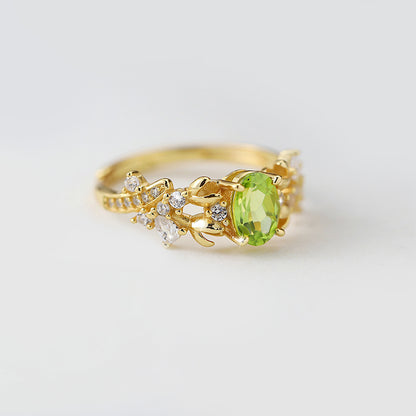 Garden Floral Vine Ring