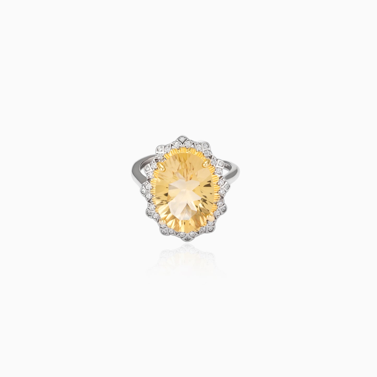 Citrine Glow Ring