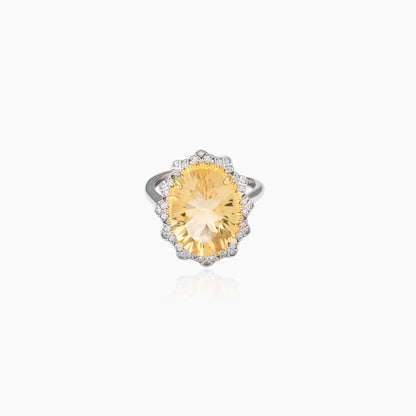 Citrine Glow Ring