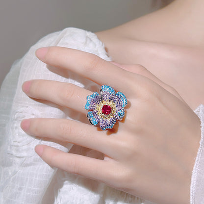 Colorburst Flower Ring