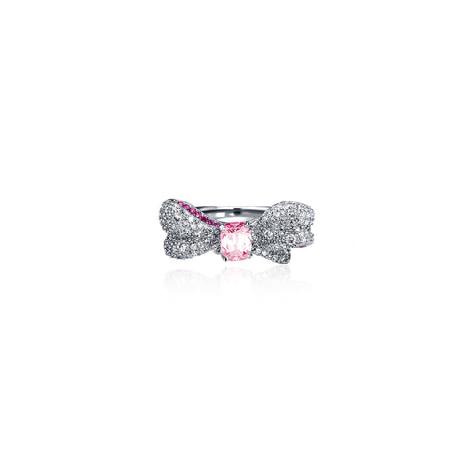 Radiant Ribbon Bow Ring